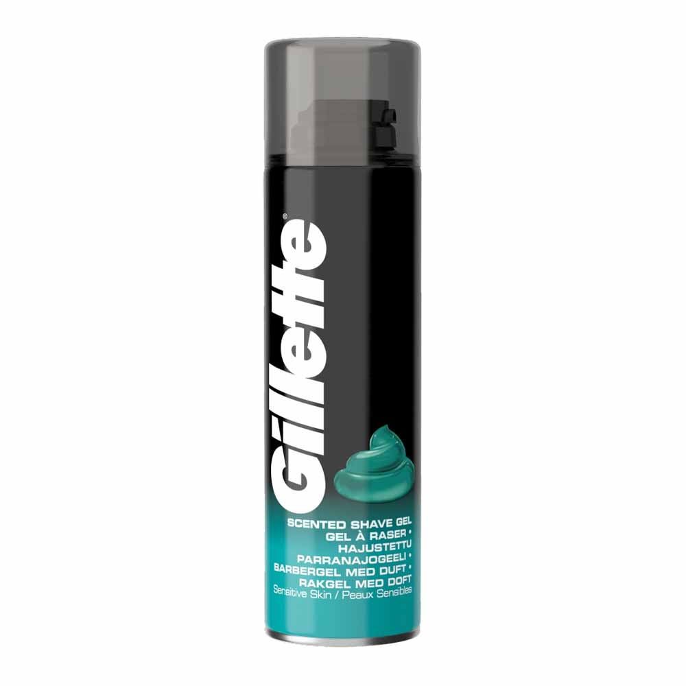 Gillette Sensitive Skin Shave Gel 200ml Image 1