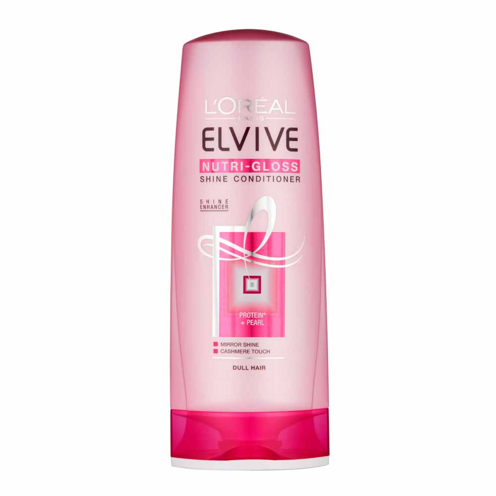 L’Oréal Paris Elvive Nutri Gloss Shine Conditioner 400ml Wilko