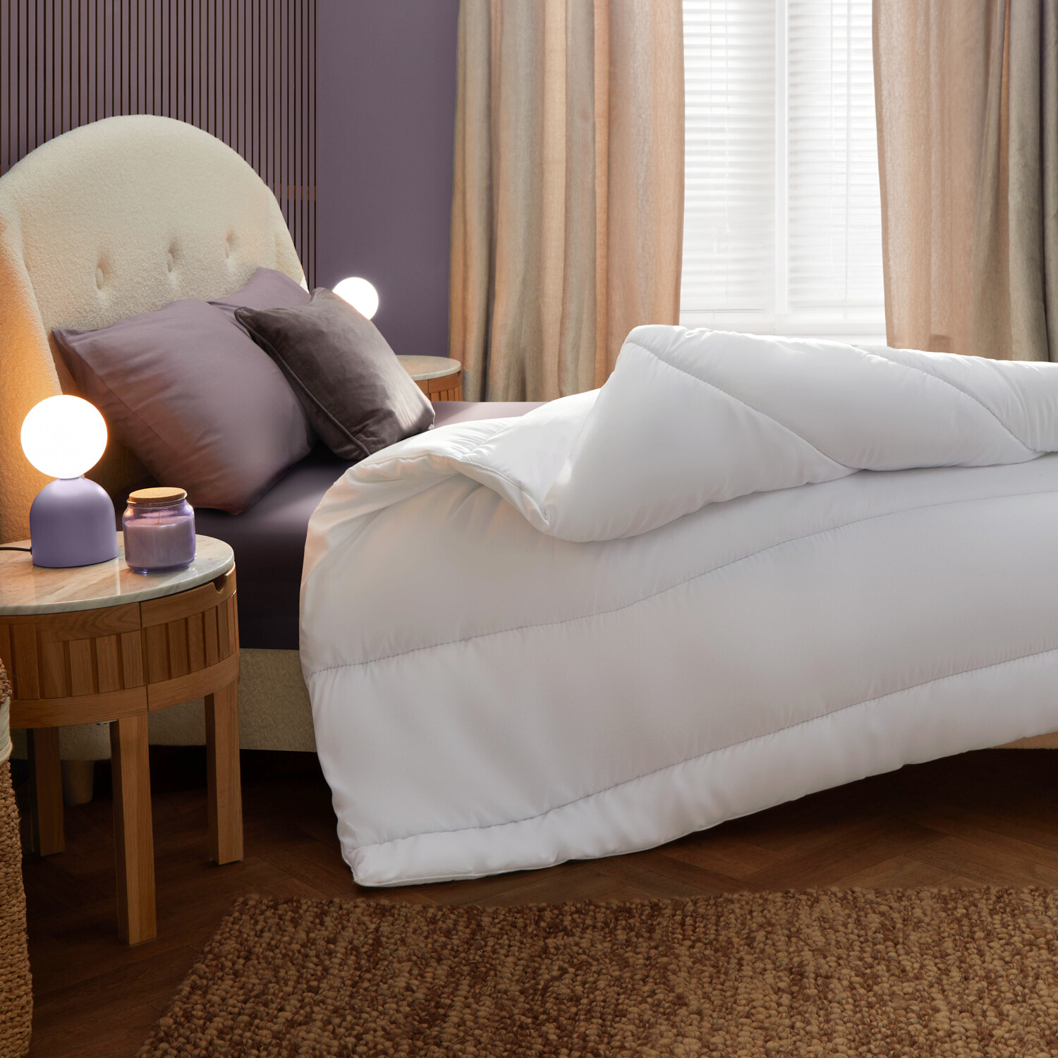 Silentnight Deep Sleep Duvet 10.5 Tog - White / Double Image 4