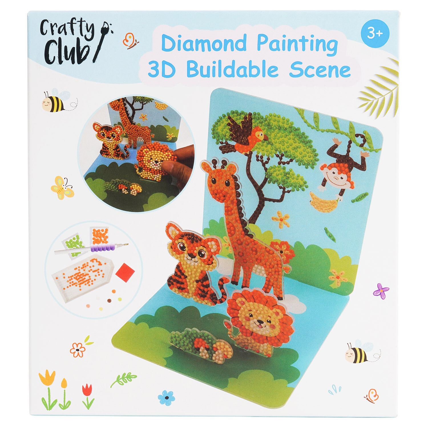 Diamond Painting 3D Buildable Scene - Multicolour Image 3