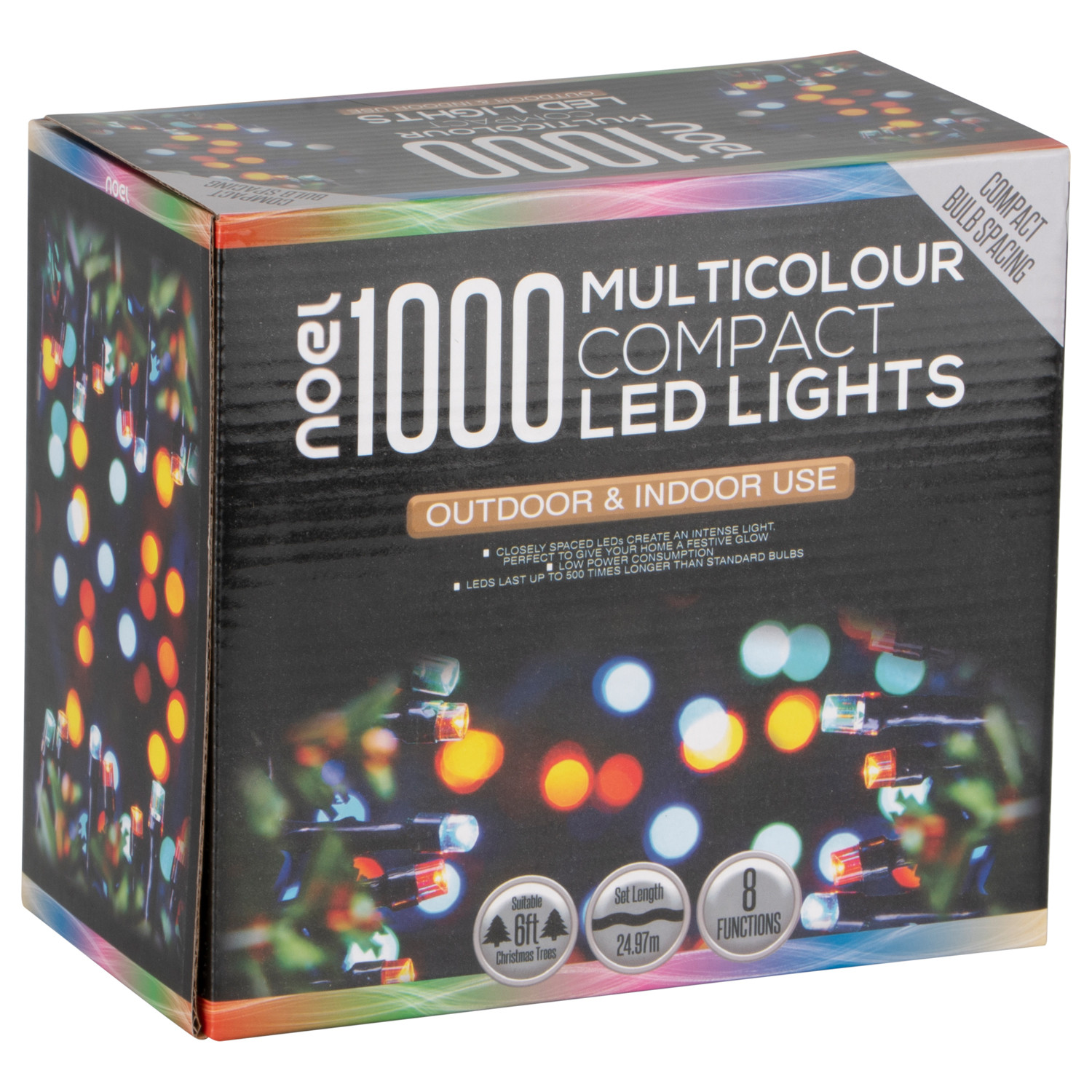 1000 Compact LED Lightchain - Multicolour Image 2