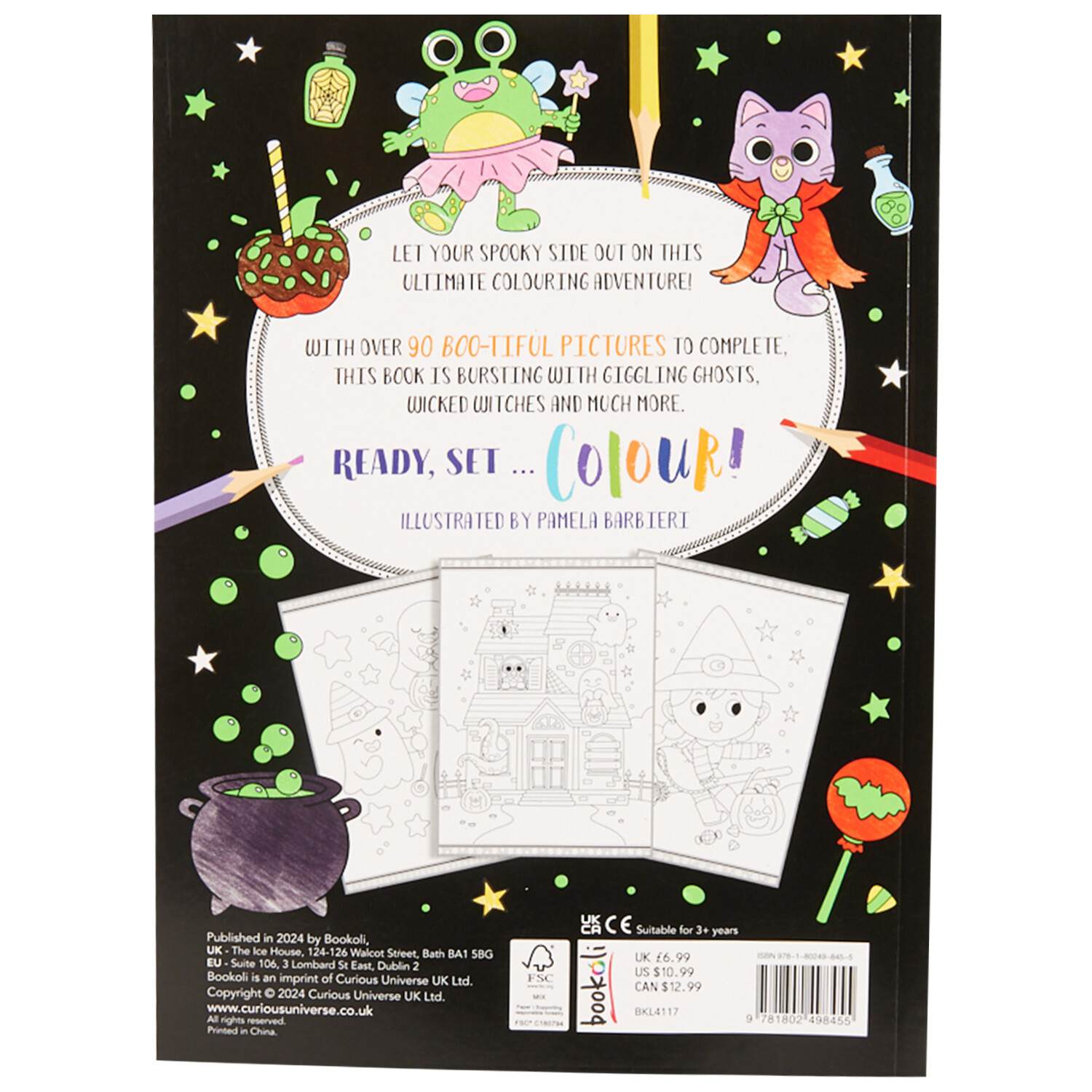 Mega Colouring Halloween Book - Multicolour Image 2