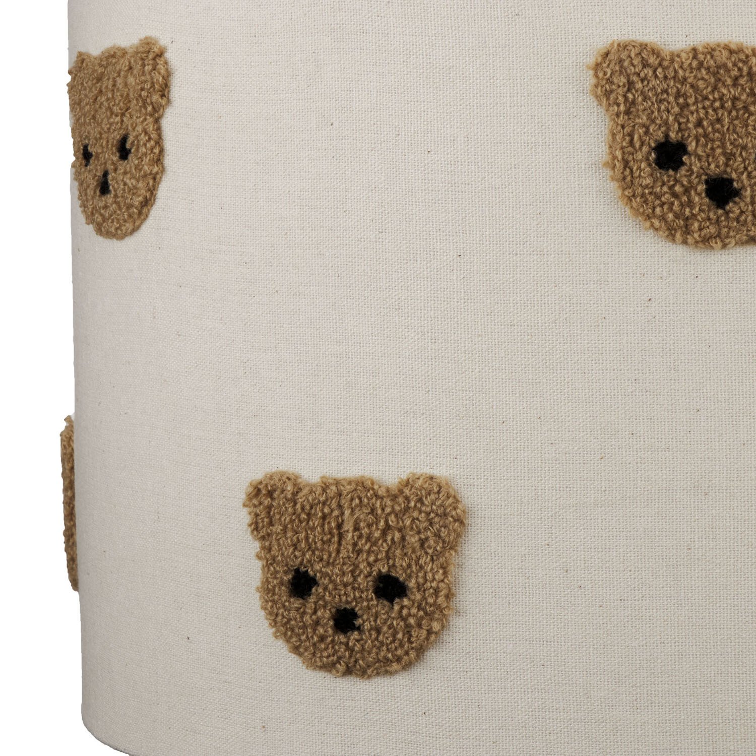 Embroidered Bear Shade - Brown Image 4