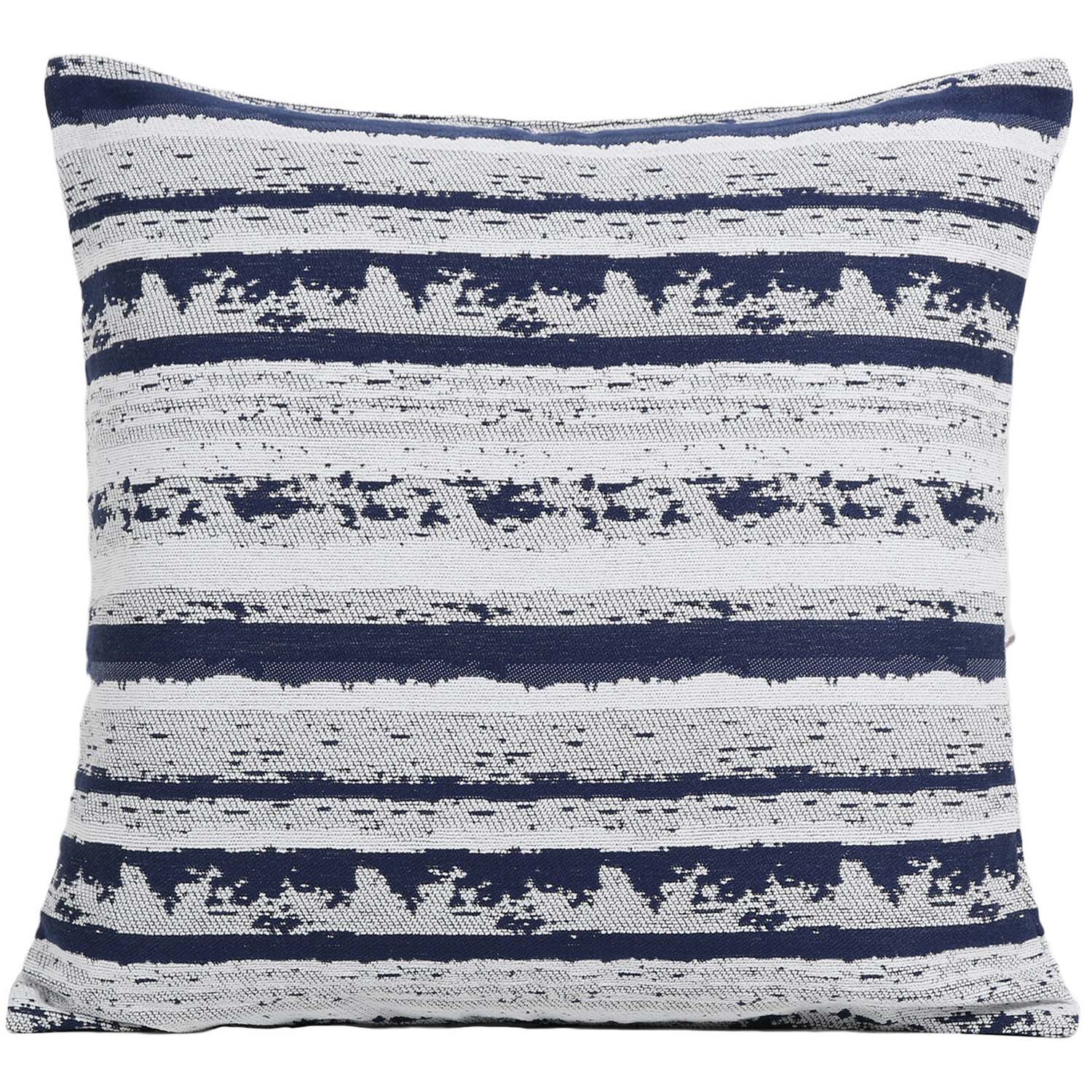 Divante Blue Azura Jacquard Cushion 45cm Image
