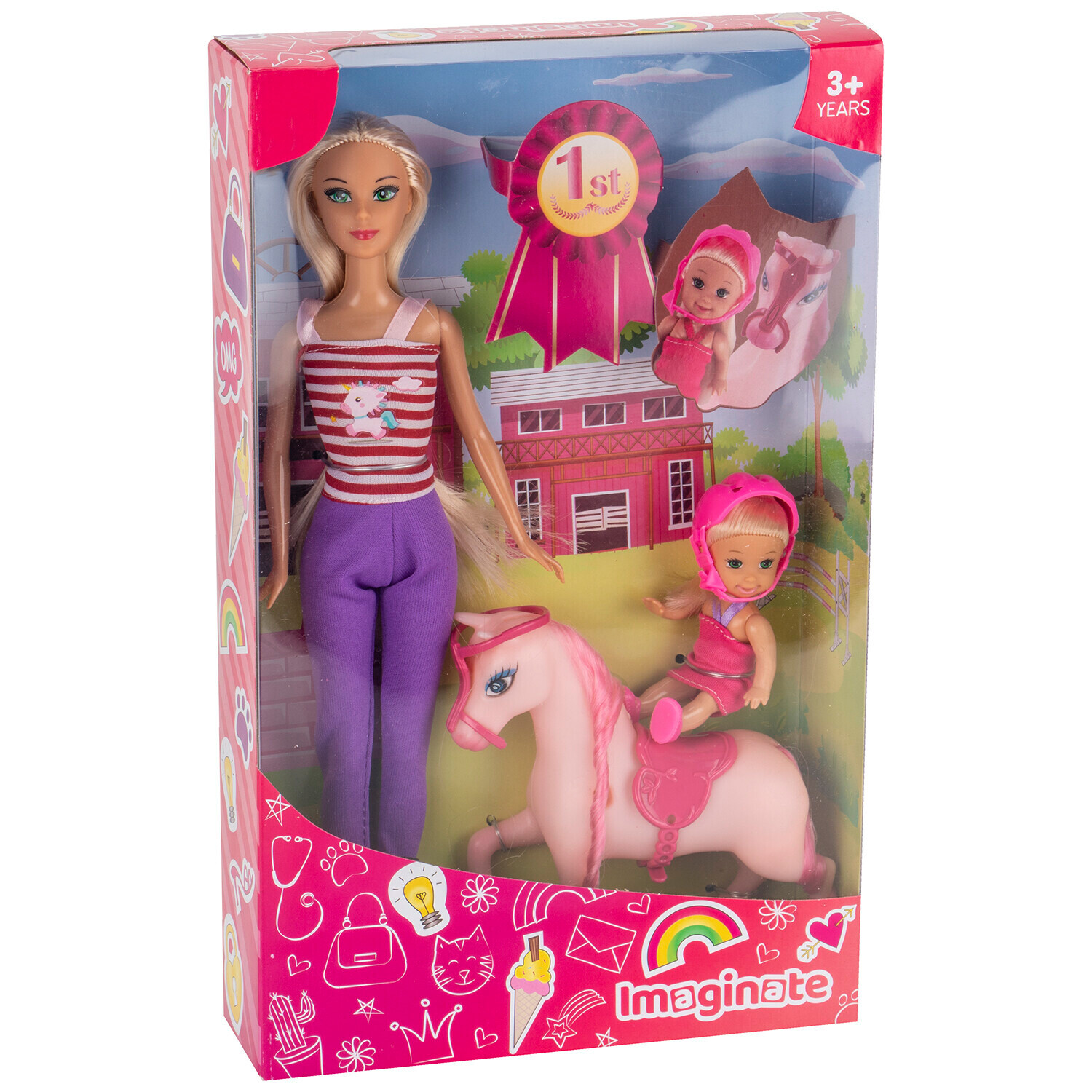 Imaginate Equestrian Doll Set Image