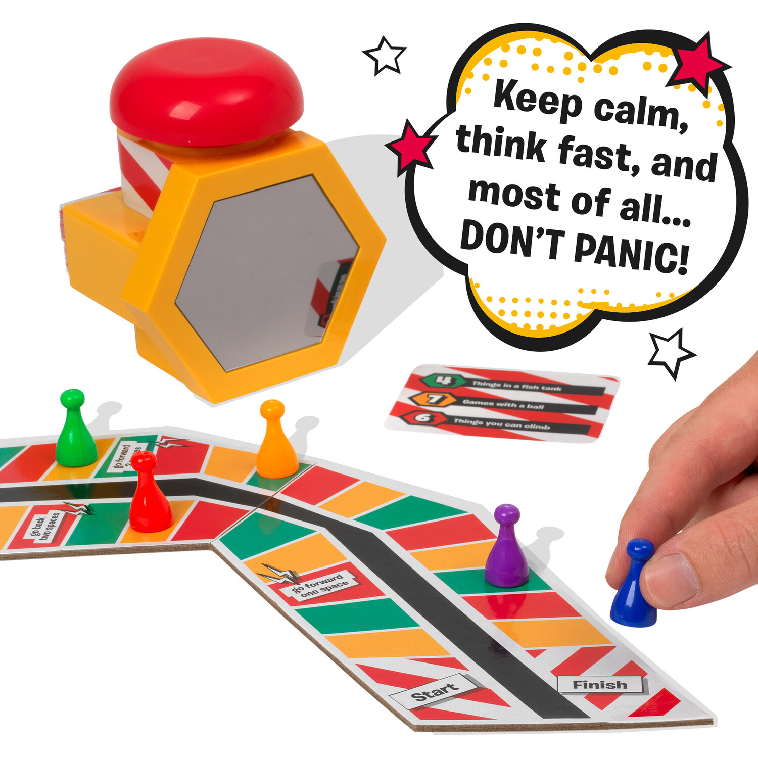 Don't Panic Board Game Multicolour Image 6