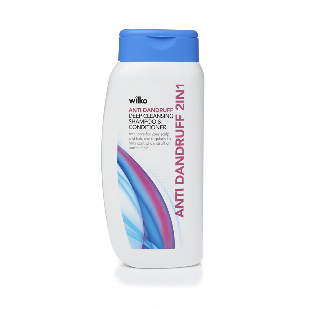 Wilko Anti Dandruff Shampoo and Conditioner 300ml Image