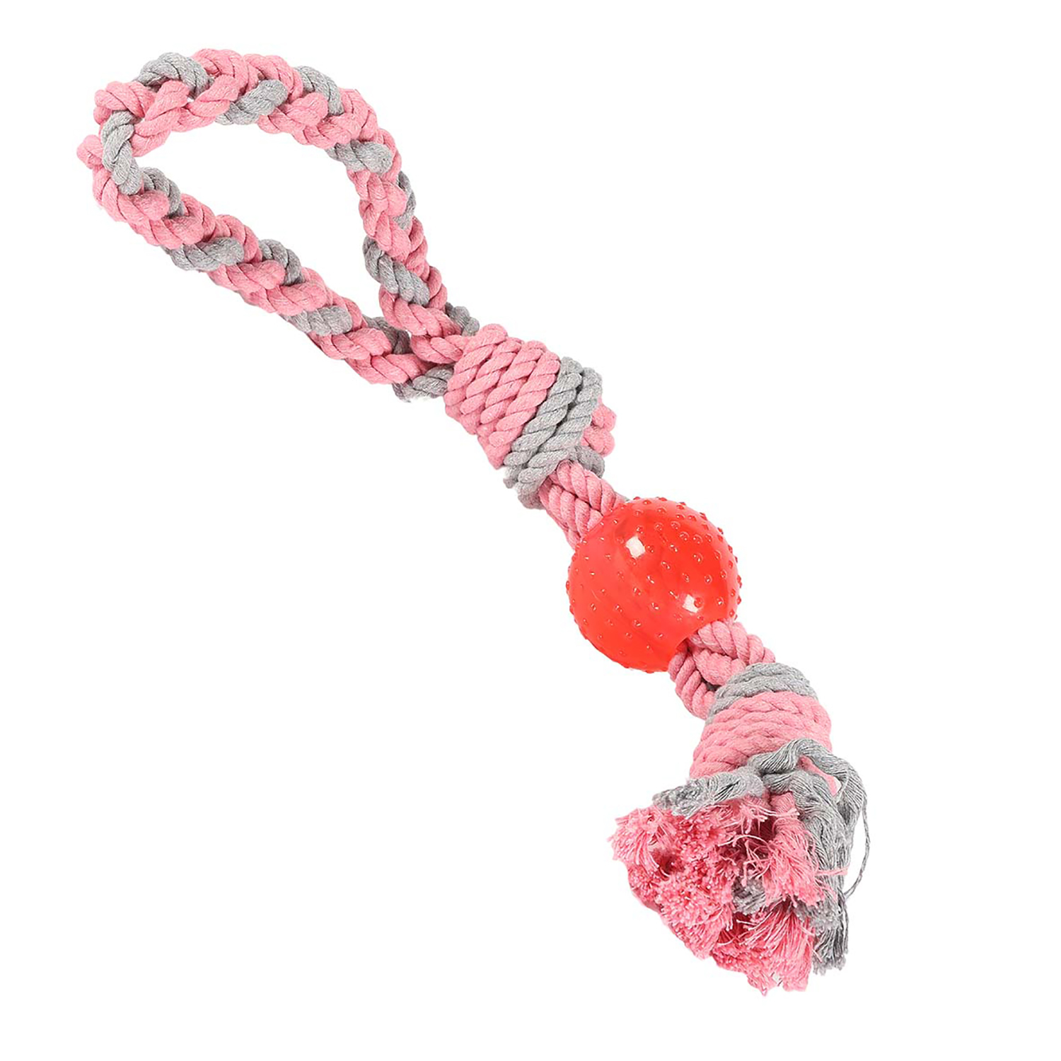 Happy Pet Rope and Ball Tugger Image