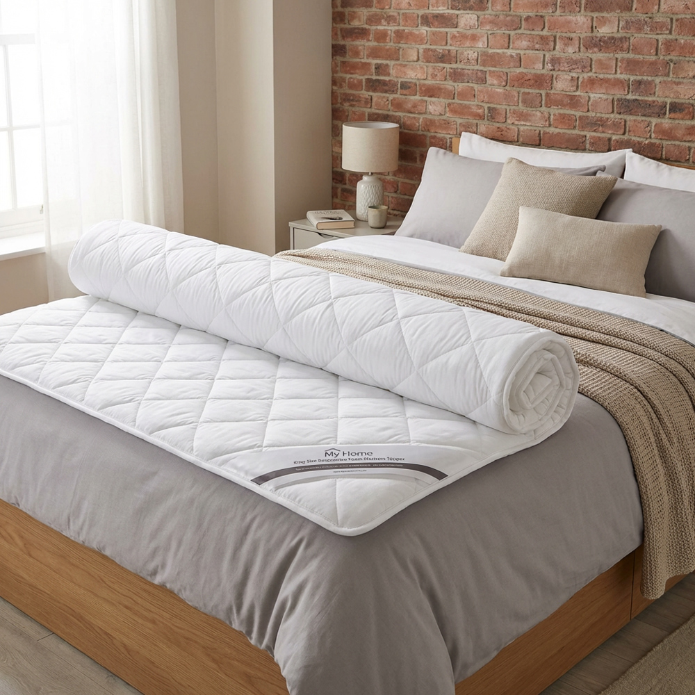 My Home King Size Responsive Foam Mattress Topper Image 3
