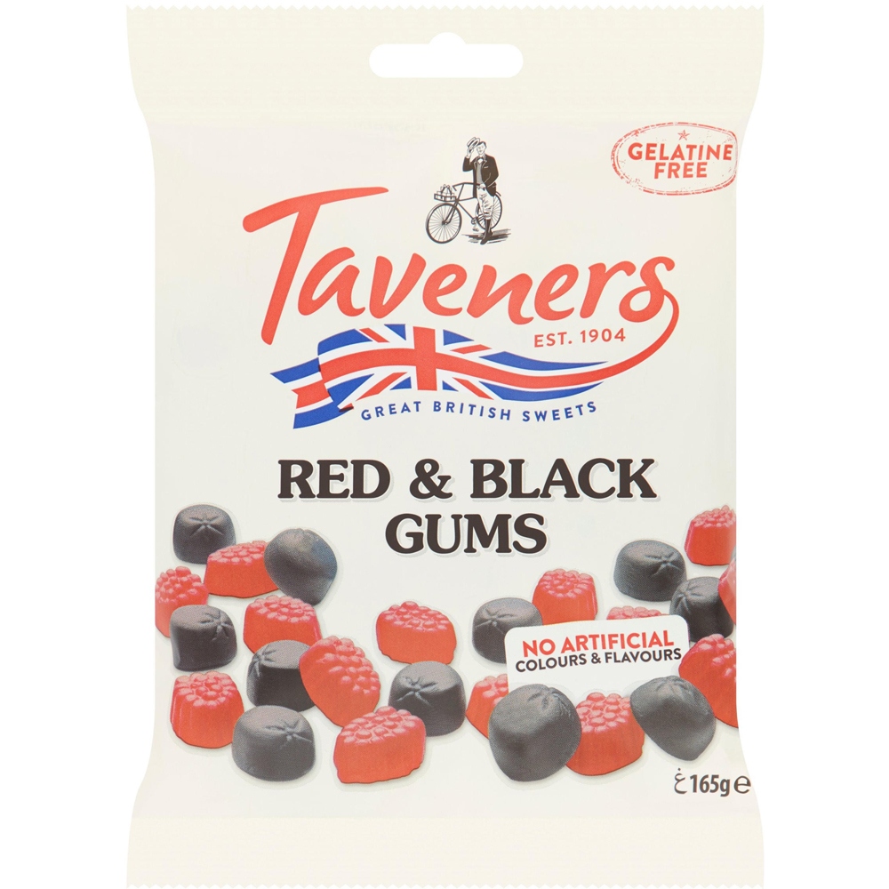 Taveners Red and Black Gums 165g Image