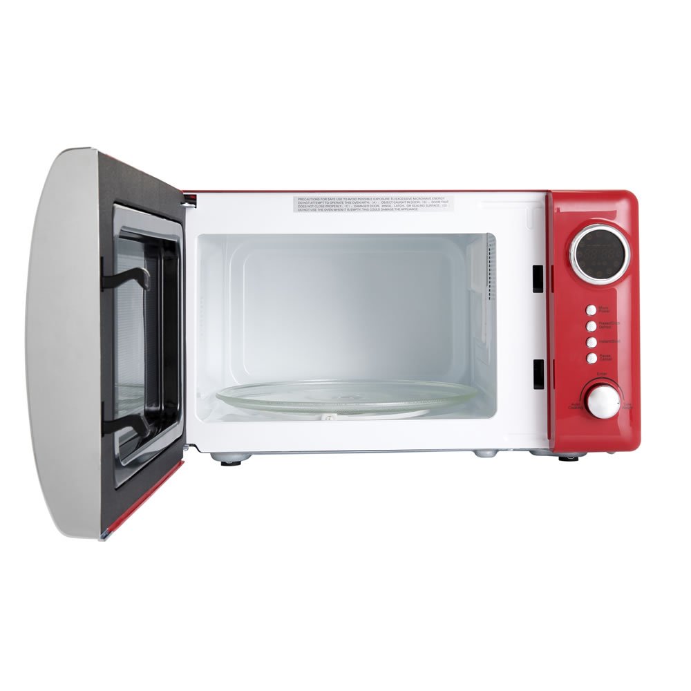 Wilko Colour Play Red 20L Microwave Image 2