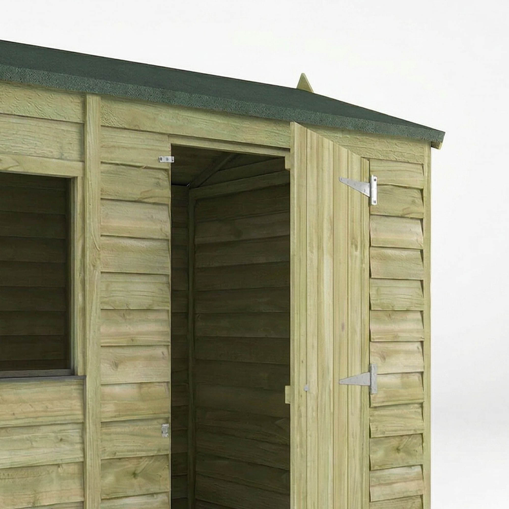 Mercia 4 x 6ft Overlap Reverse Apex Shed Image 7