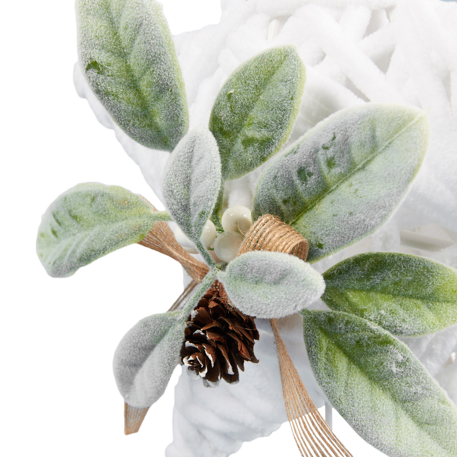 White Star Floristry Tree Topper - White Image 3