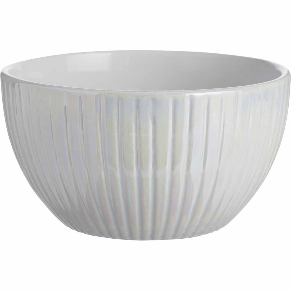 Wilko Pearlescent Cereal Bowl Image 1
