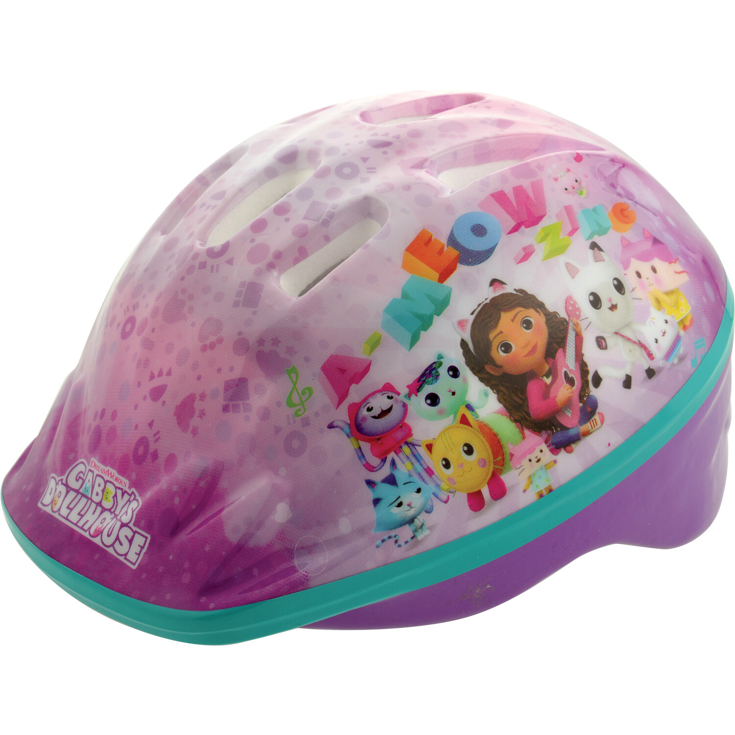 Gabby's Dollhouse Purple Safety Helmet Image 2