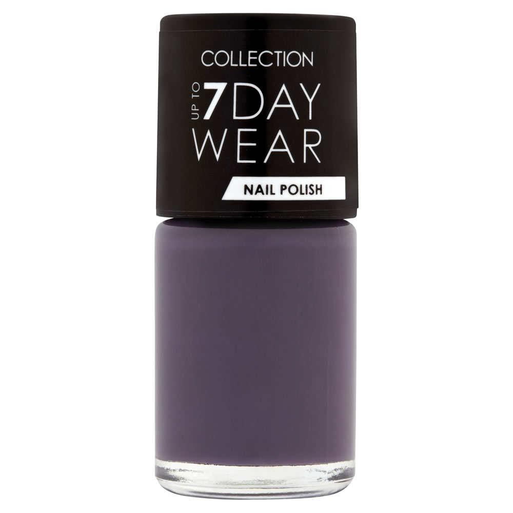 Collection 7 Day Wear Nail Polish Purple Night 8ml Image 1