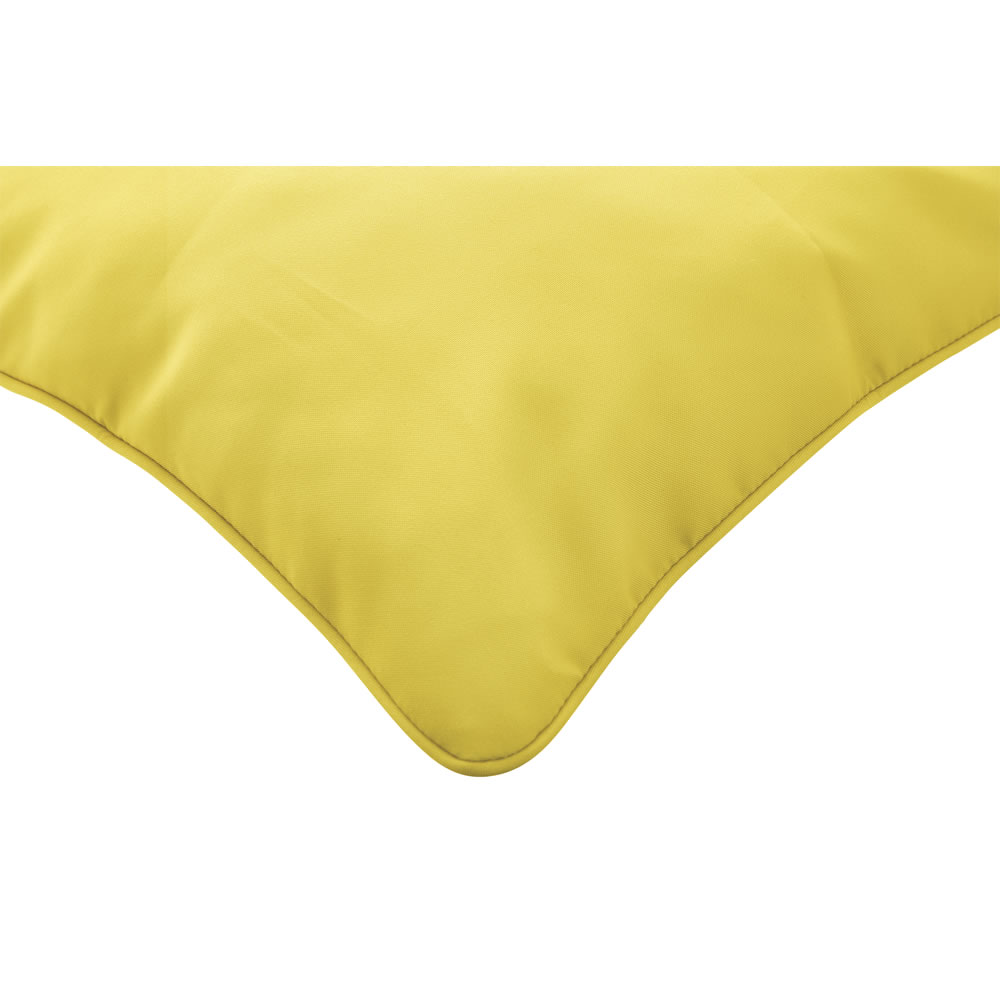 Wilko Outdoor Scatter Cushion Mustard Image 2