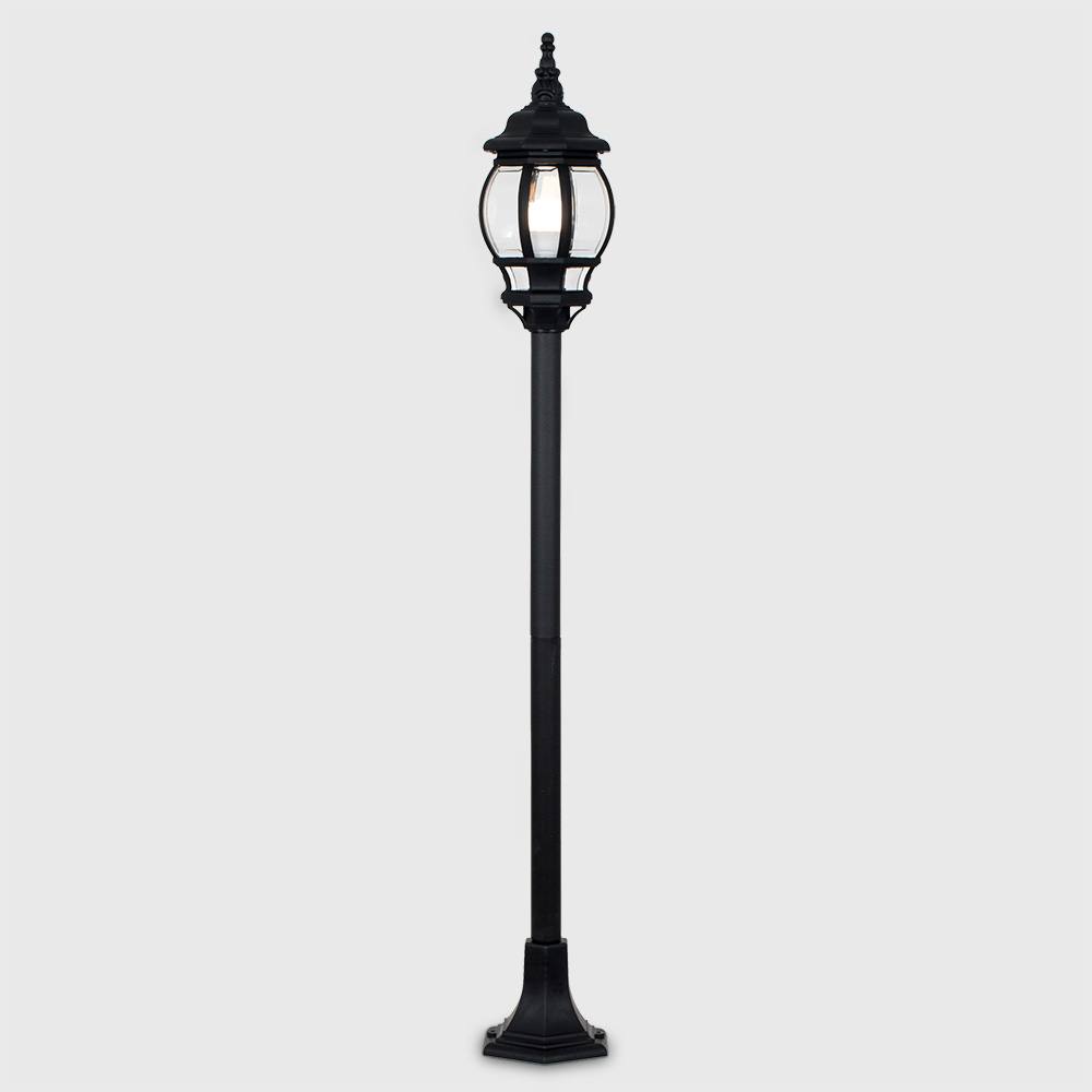 ValueLights Windsor Black Outdoor Bollard Light Image 6