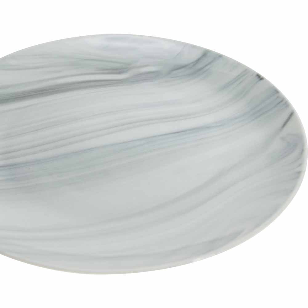 Wilko Marble Design Dinner Plate Wilko