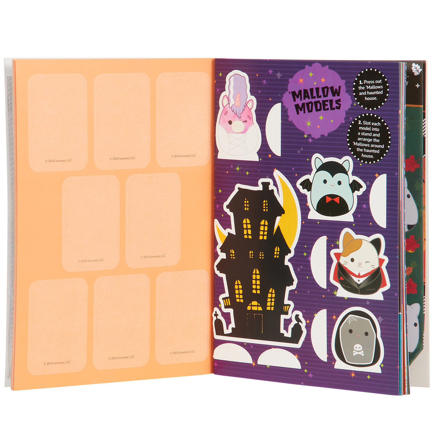 Squishmallows Halloween Spooky Sticker Book - Multicolour Image 3