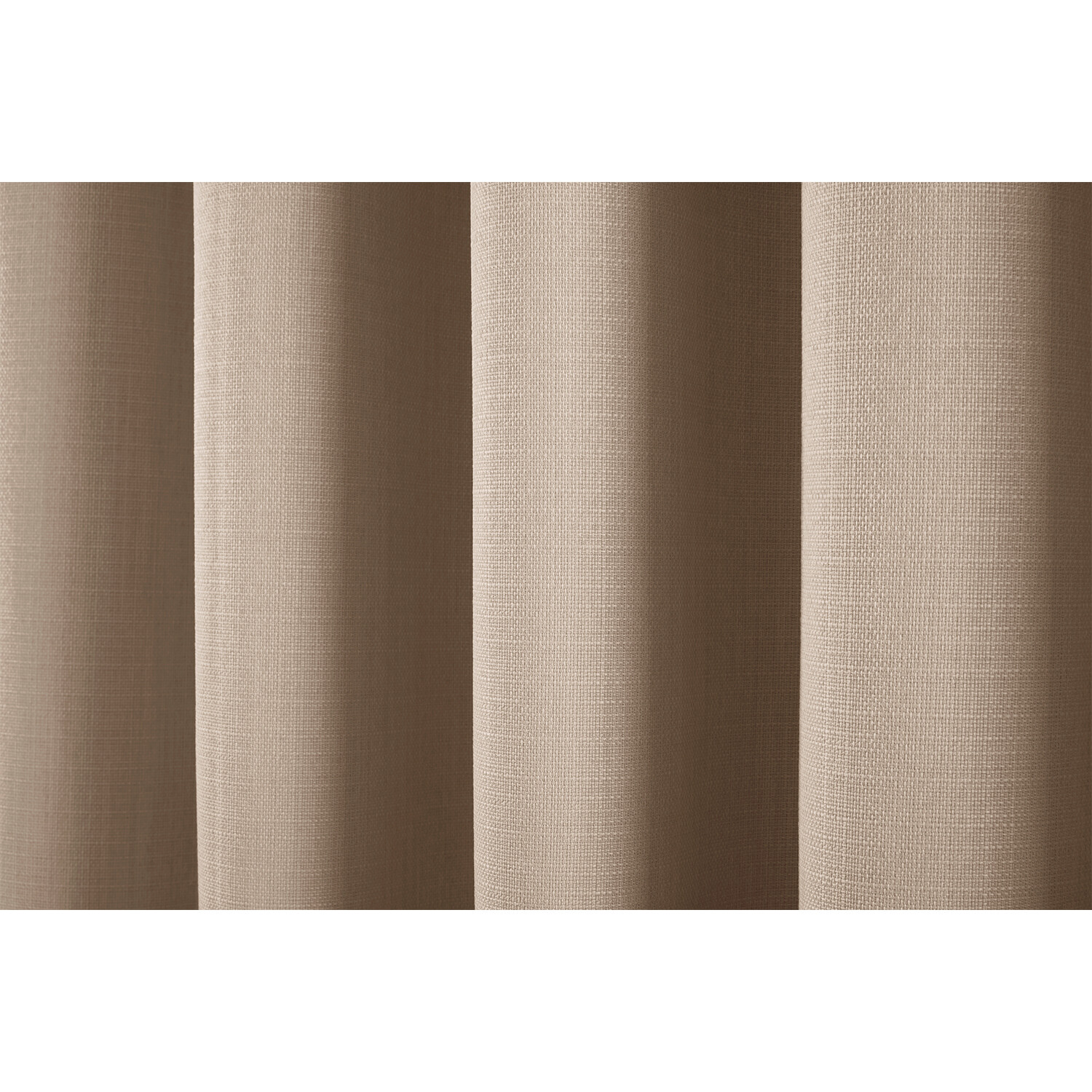 Divante Hoxton Natural Blackout Eyelet Curtain 183 x 168cm Image 4