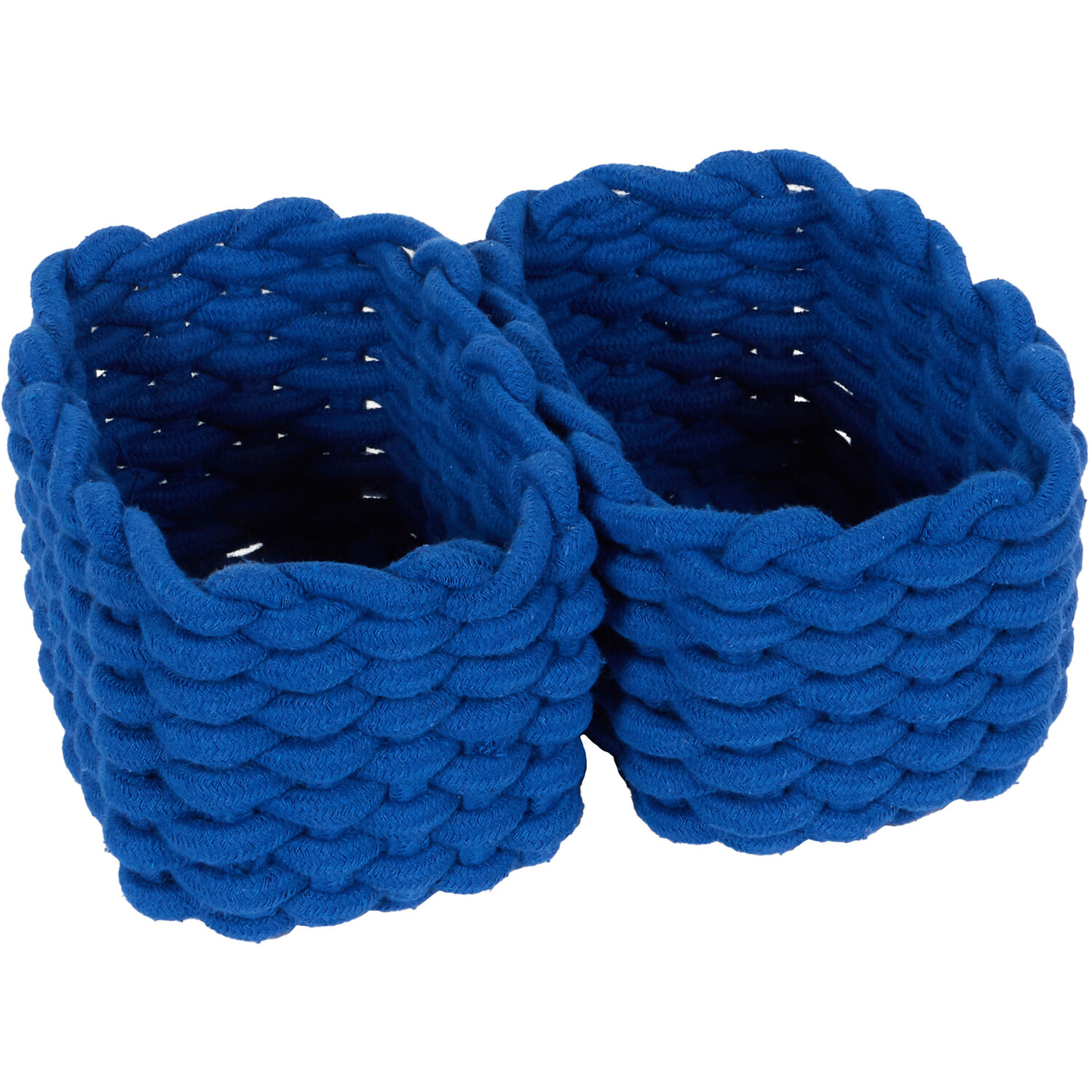 Cobalt Rope Storage Basket 3 Pack Image 3