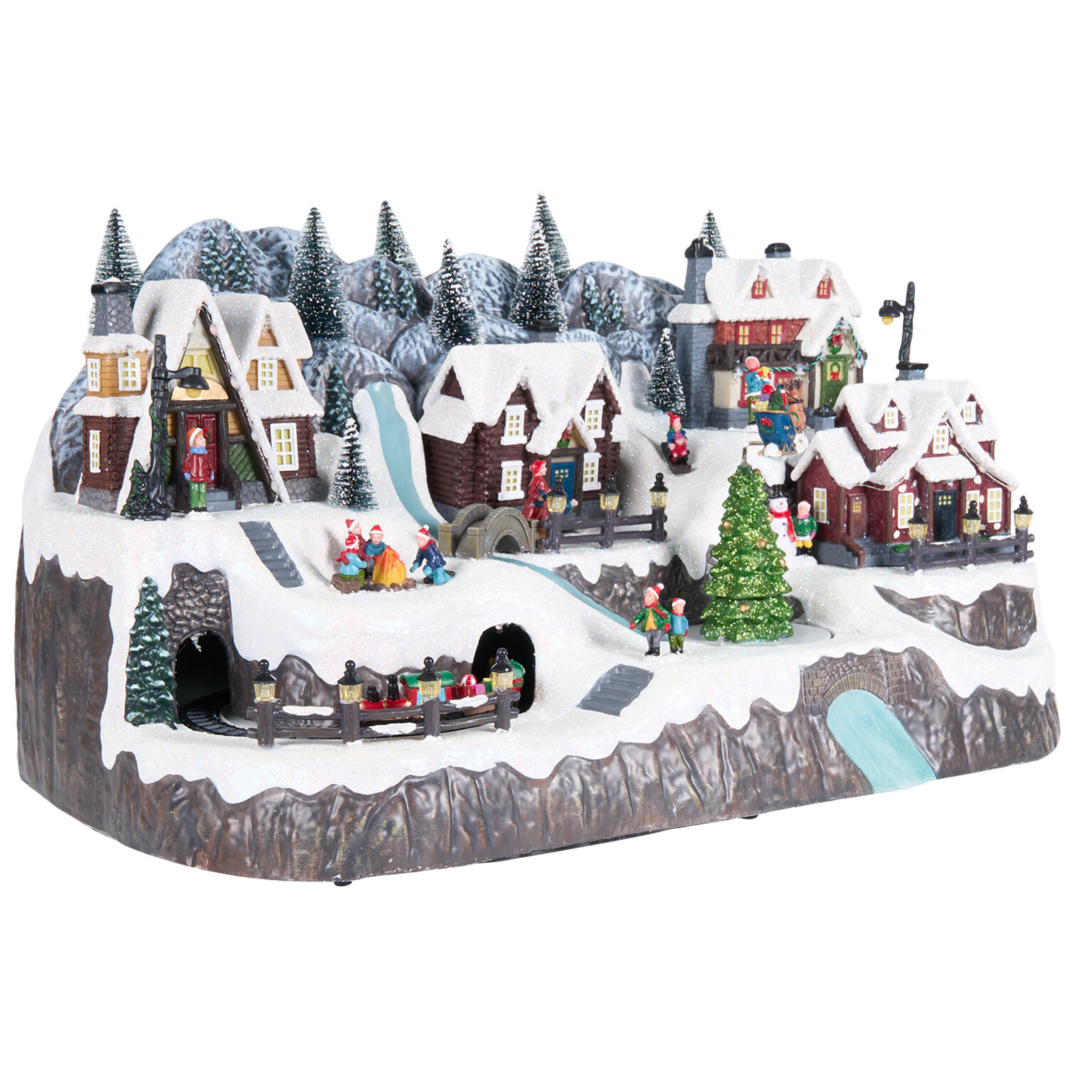 Christmas Whimsical LED Village Model Image 2