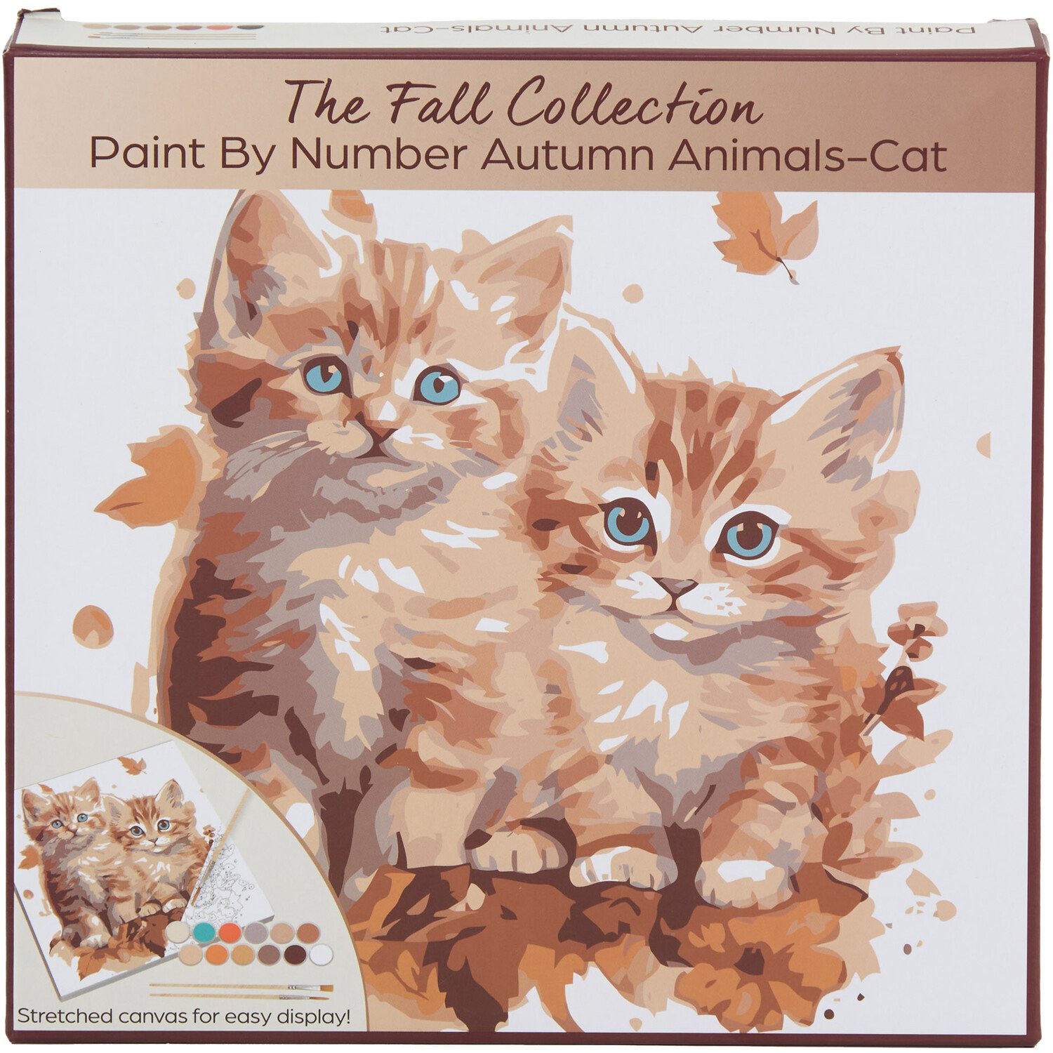 Paint By Number Autumn Animals Image 1
