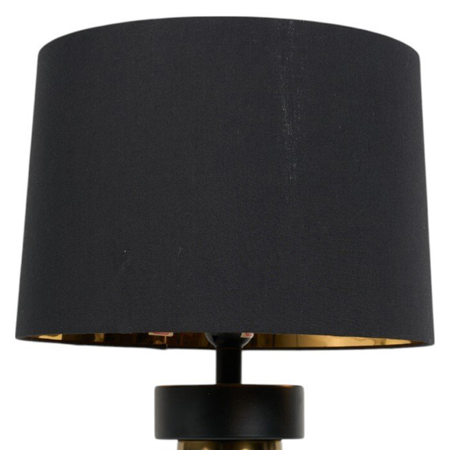 Kai Table Lamp Black and Brass Image 6