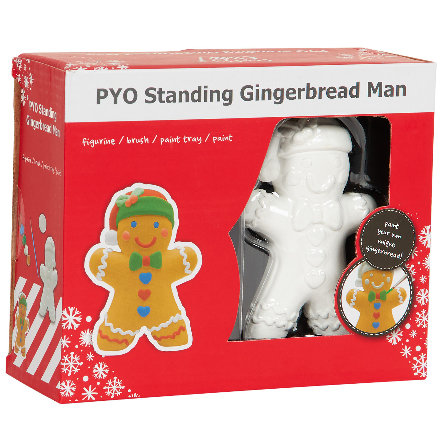 Paint Your Own Standing Gingerbread Man Image 3