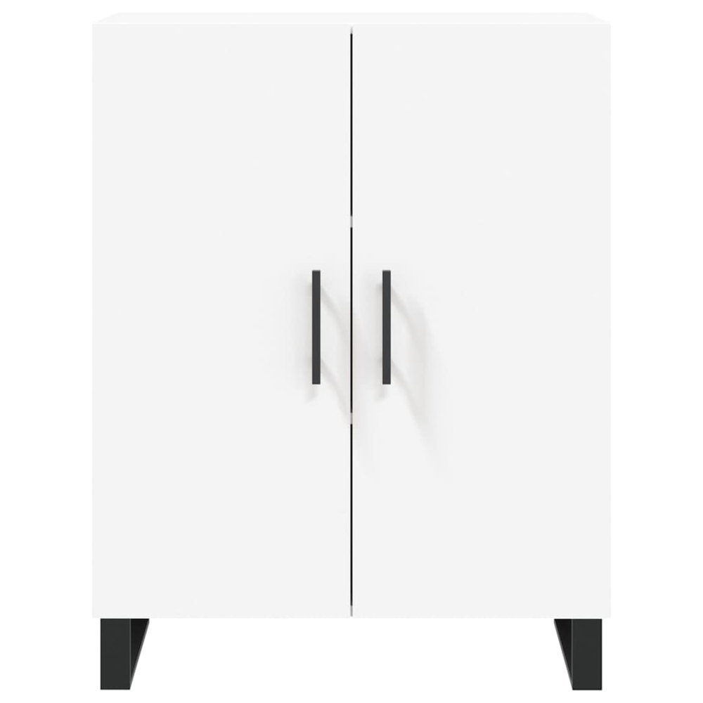 vidaXL 4 Door White Highboard Image 8