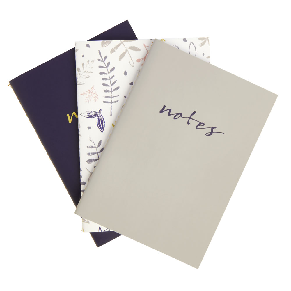 Wilko Sentiments Exercise Book A6 3pk Image 2