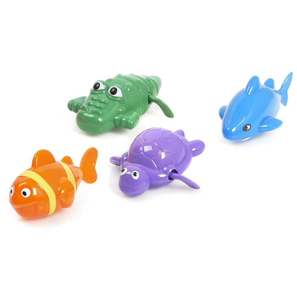 Single Wilko Wind Up Bath Toy in Assorted styles Image 1