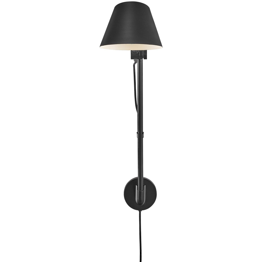 Nordlux Stay Long Black Flexible Wall Light Image 3