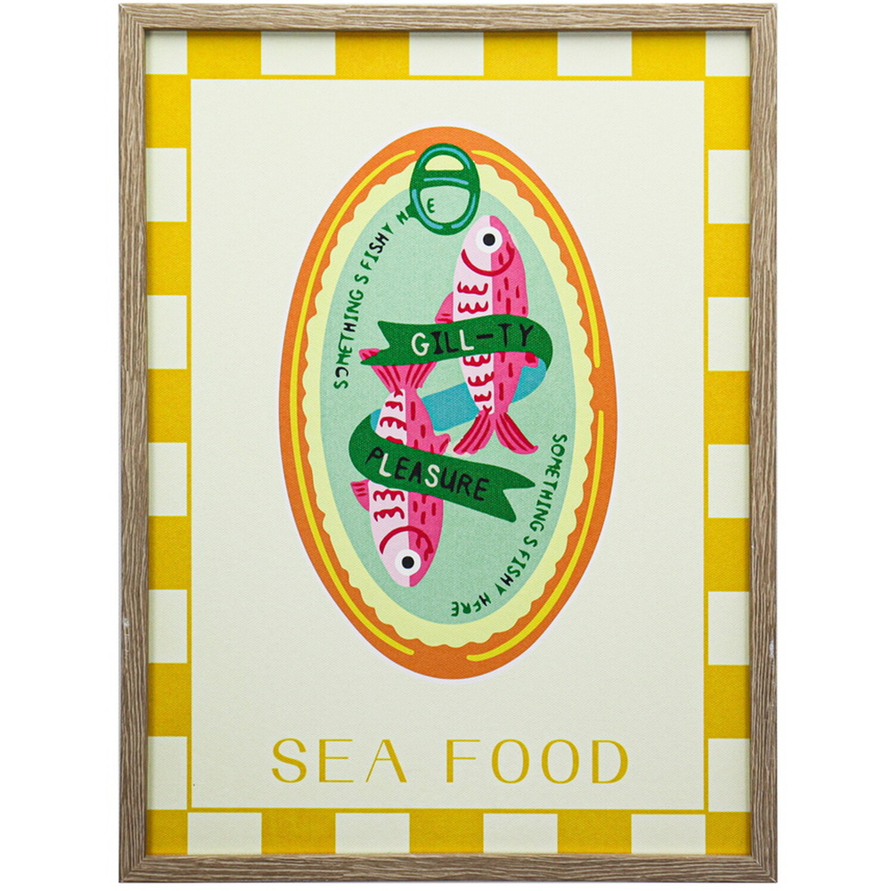 Sardine Tin Graphic Framed Art Image 2