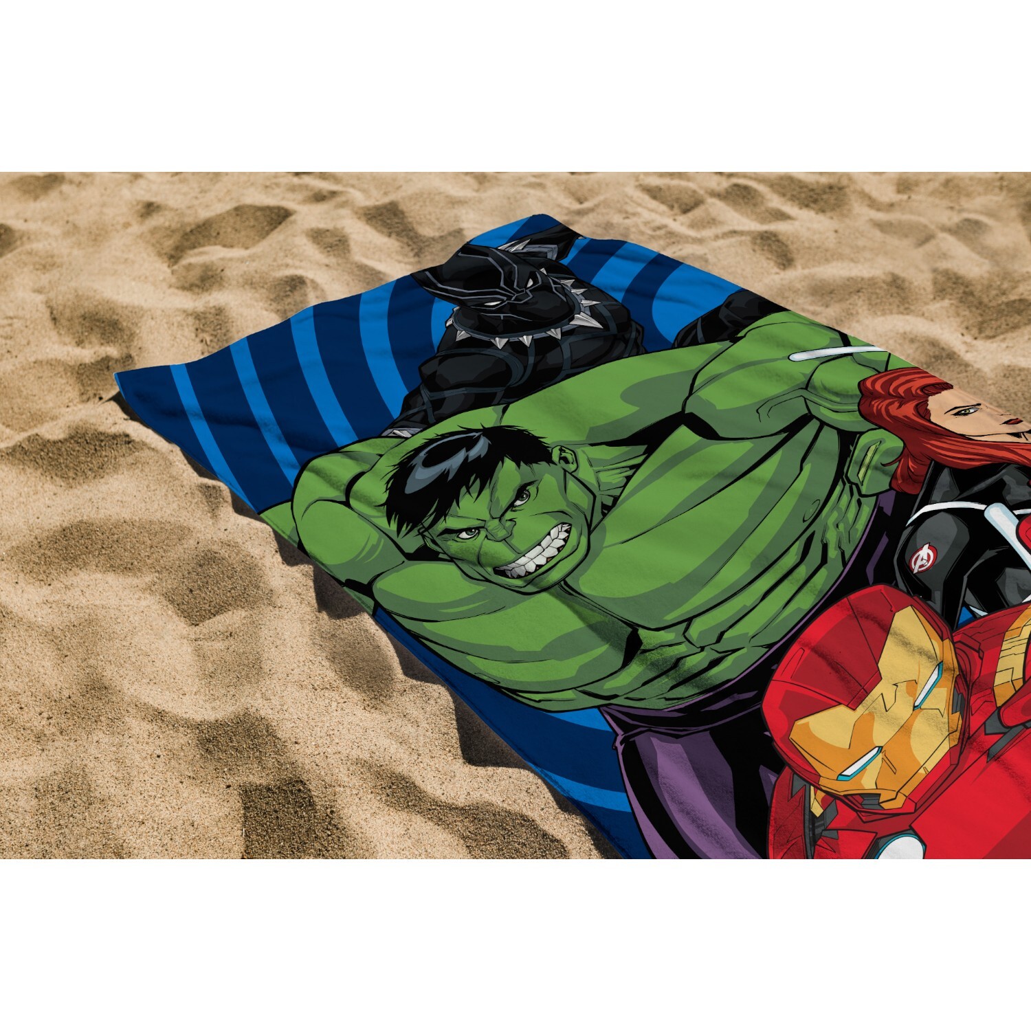 Disney Marvel Avengers Towel Multicolour Image 5