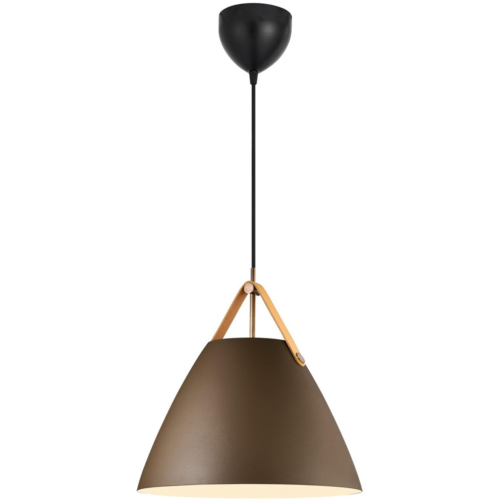 Nordlux Strap 36 Beige Pendant Light Image 1