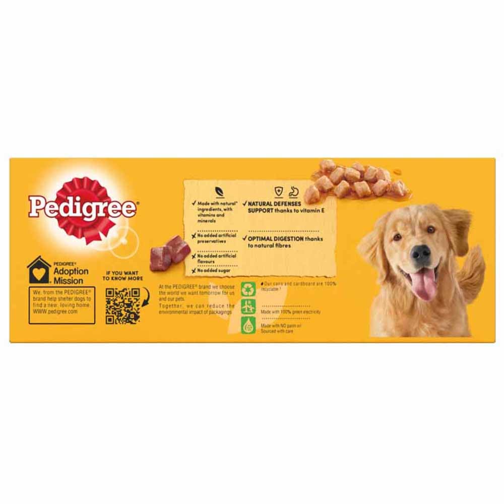 Pedigree Mixed Selection in Gravy Tinned Dog Food 400g Case of 2 x 12 Pack Image 6
