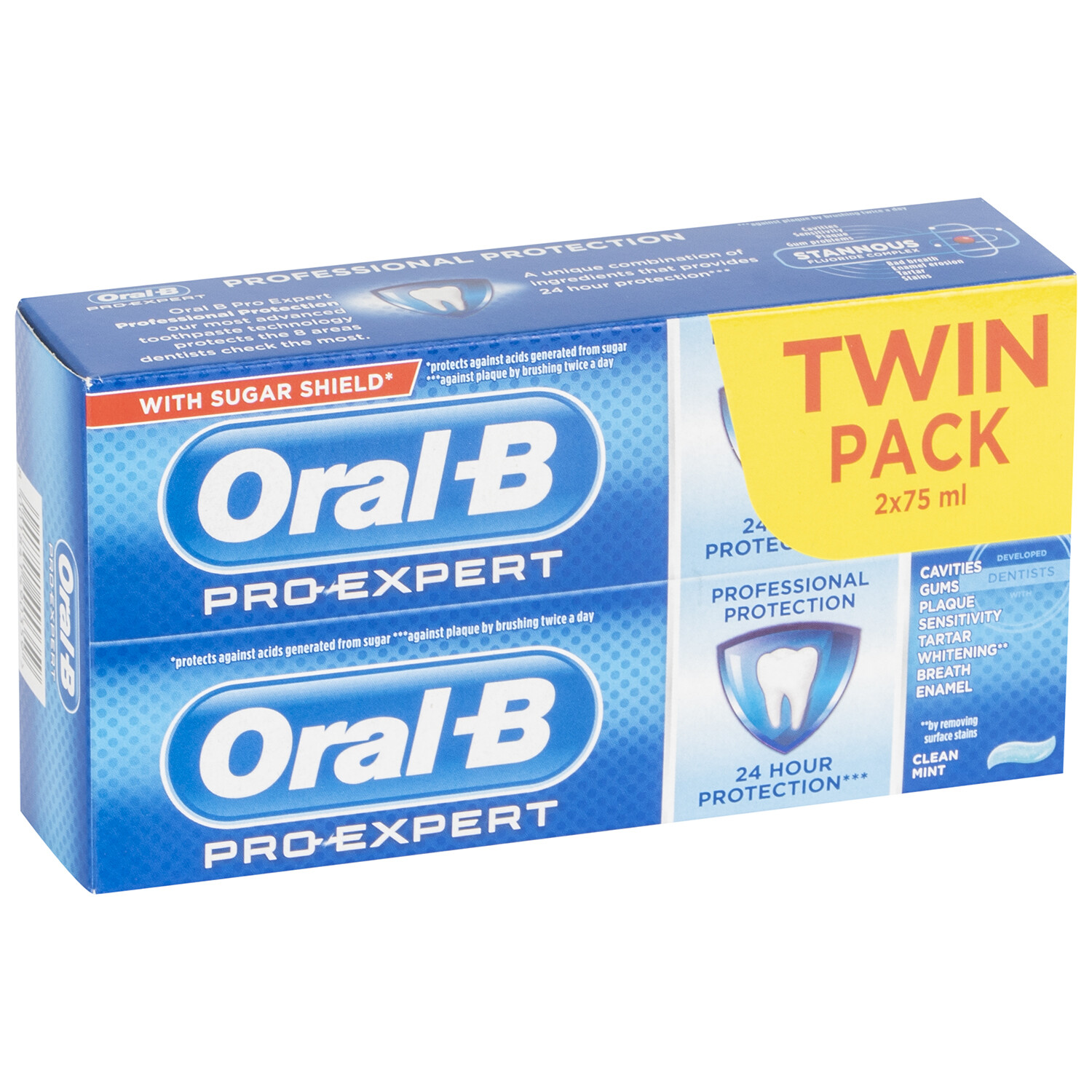 Pack of 2 Oral B Pro-Expert Professional Protection 75ml Toothpaste Image