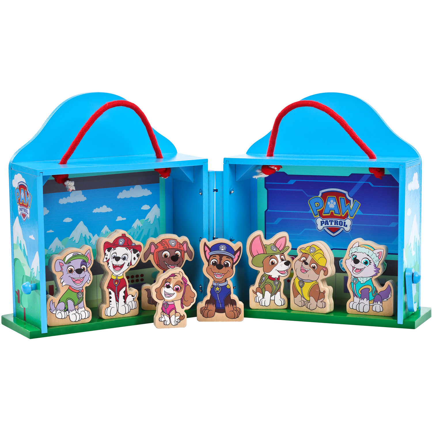 Paw Patrol Blue Carry Along House Playset Image