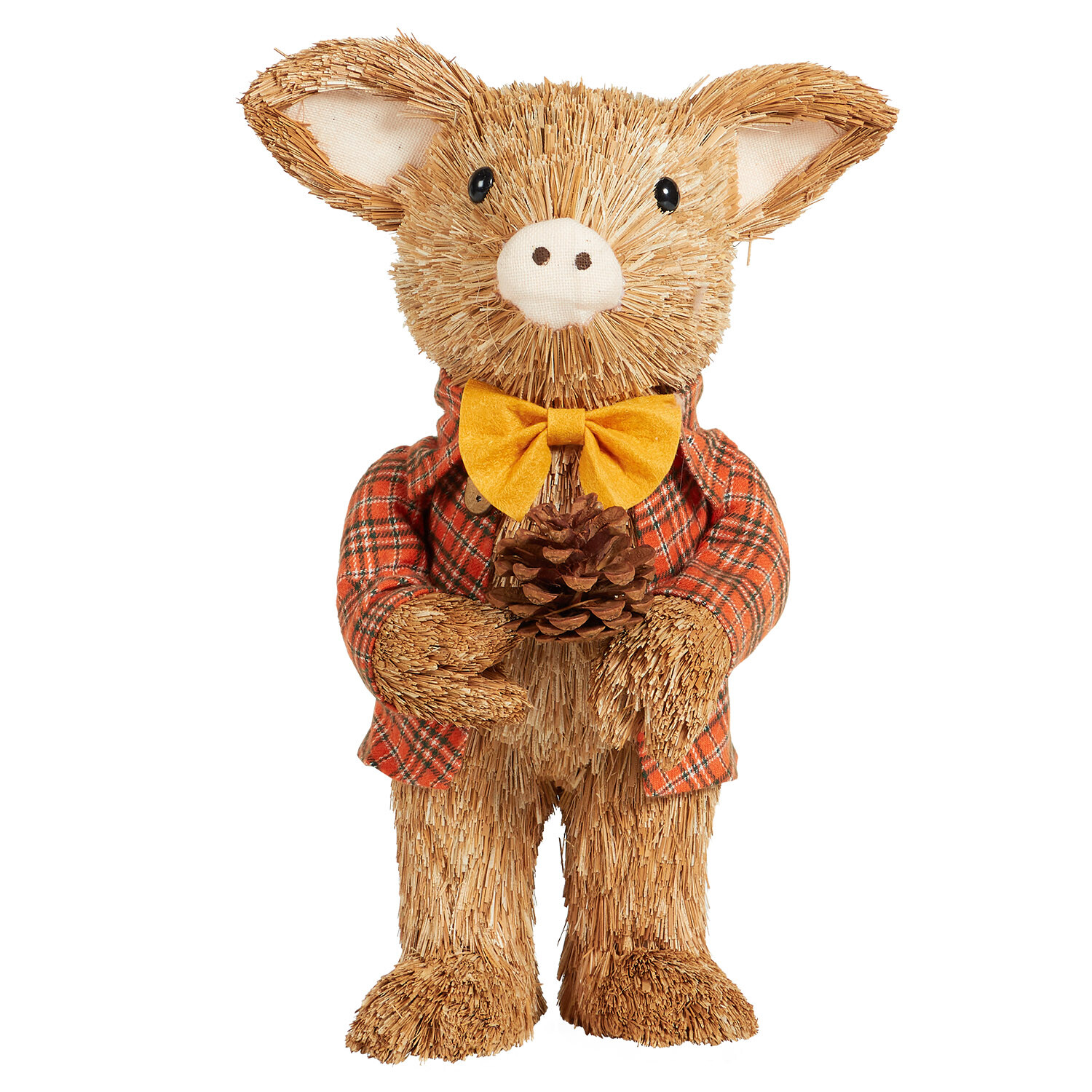 Assorted Autumnal Pig Brown Image 1