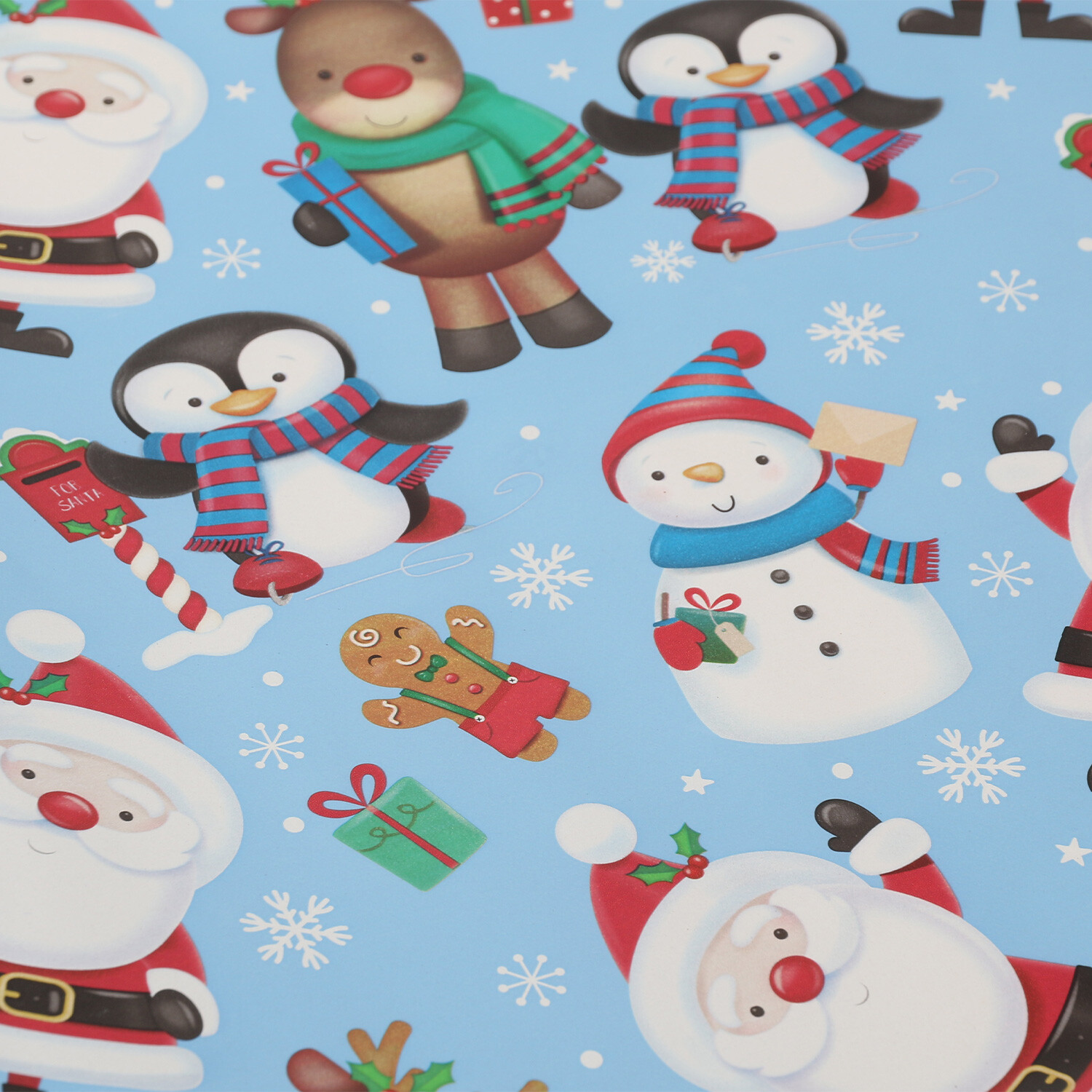 8m Extra Wide Christmas Wrapping Paper Image 4