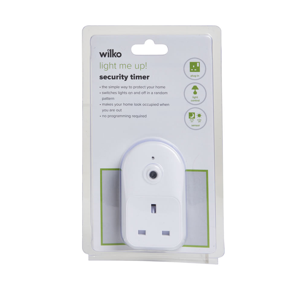 Wilko Plug-In Security Timer with Sensor