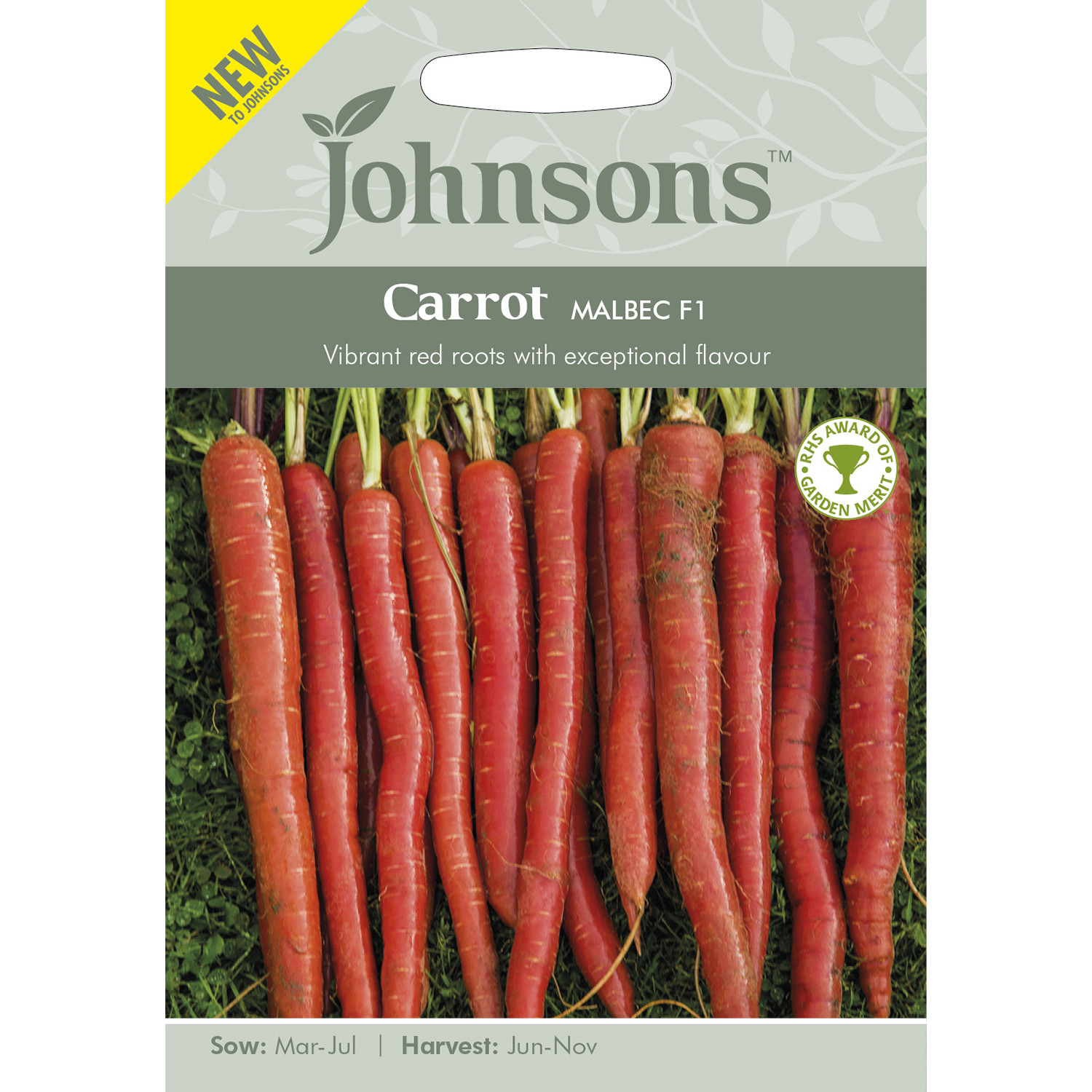 Johnsons Malbec F1 Carrots Seeds Image 2