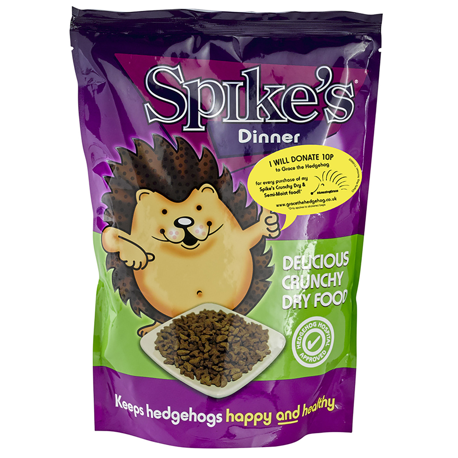 Spike's Delicious Crunchy Dry Hedgehog Food Image 1