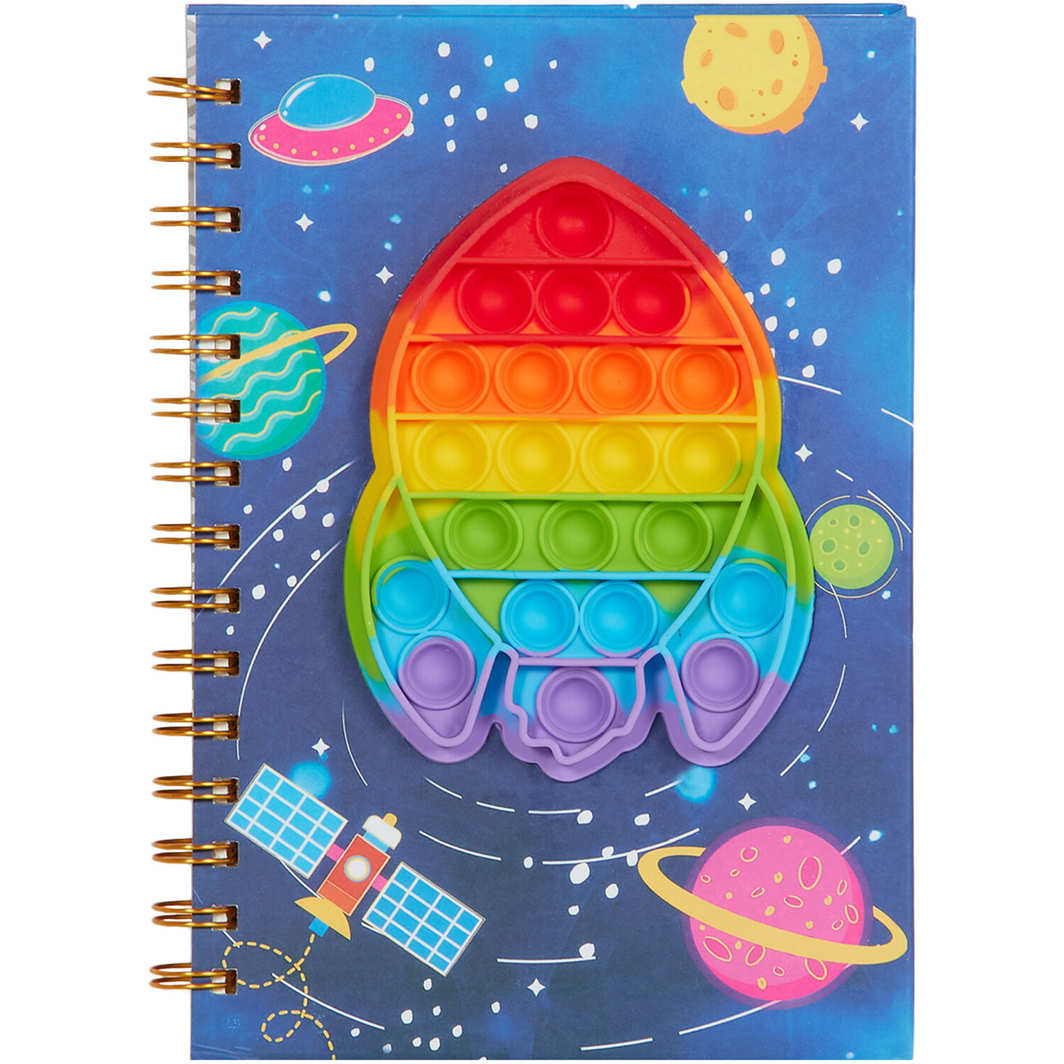 Dinosaur or Space Fidget Notebook Image 3