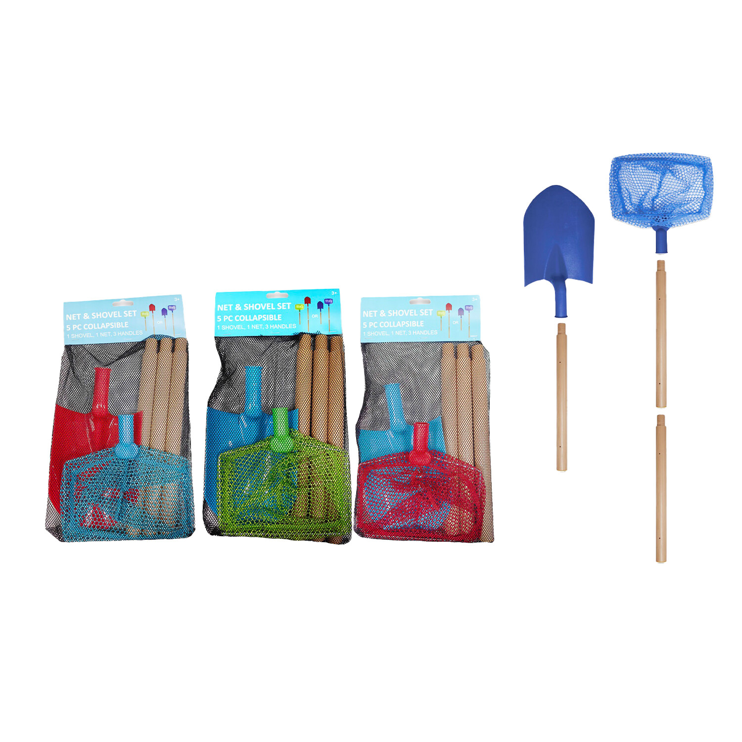Net and Shovel Set - Multicolour Image 2