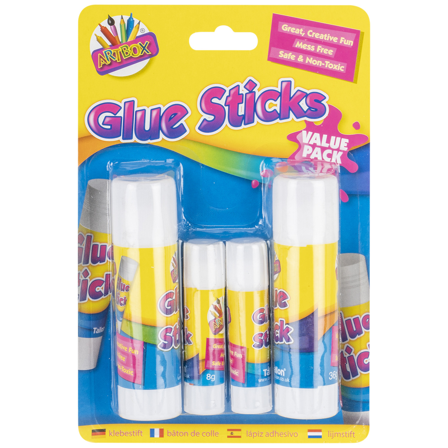Artbox Glue Sticks 4 Pack Image