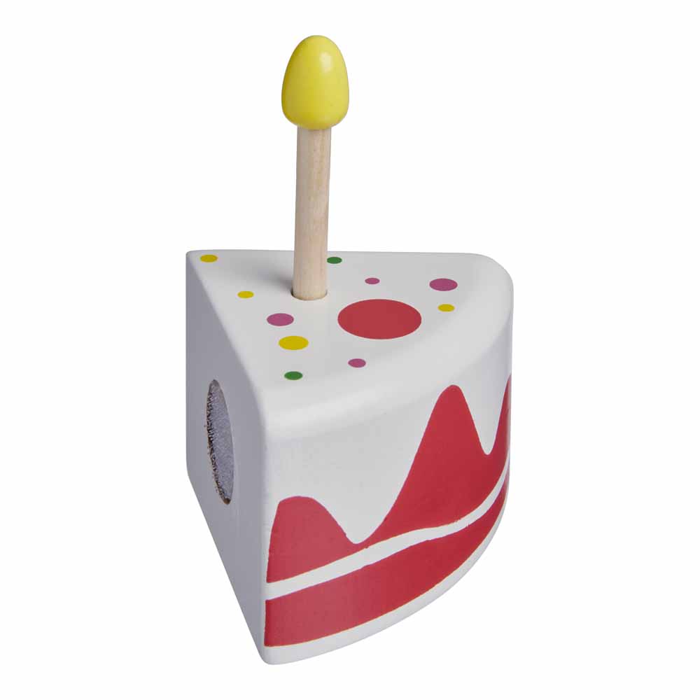Wilko Let's Pretend Wooden Birthday Cake Image 5