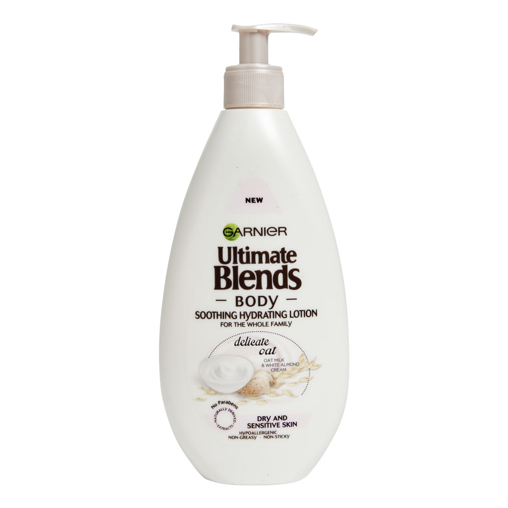 Garnier Ultimate Blends Oat Body Lotion Sensitive Skin 400ml Wilko